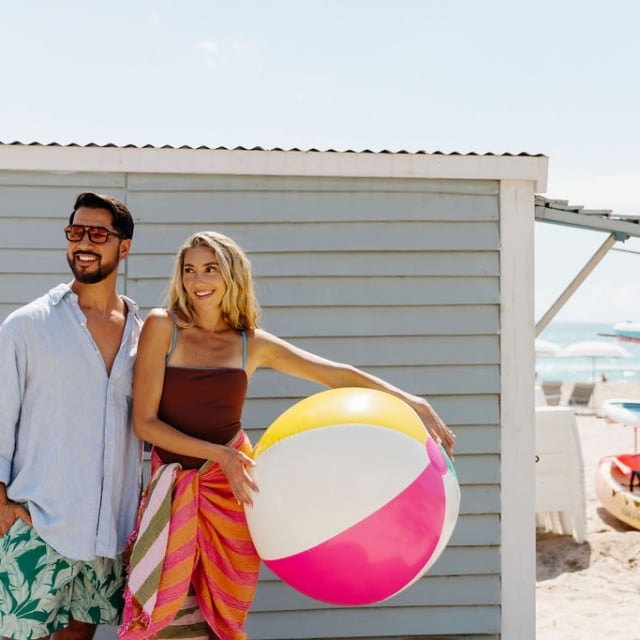 couple on singer island beach florida