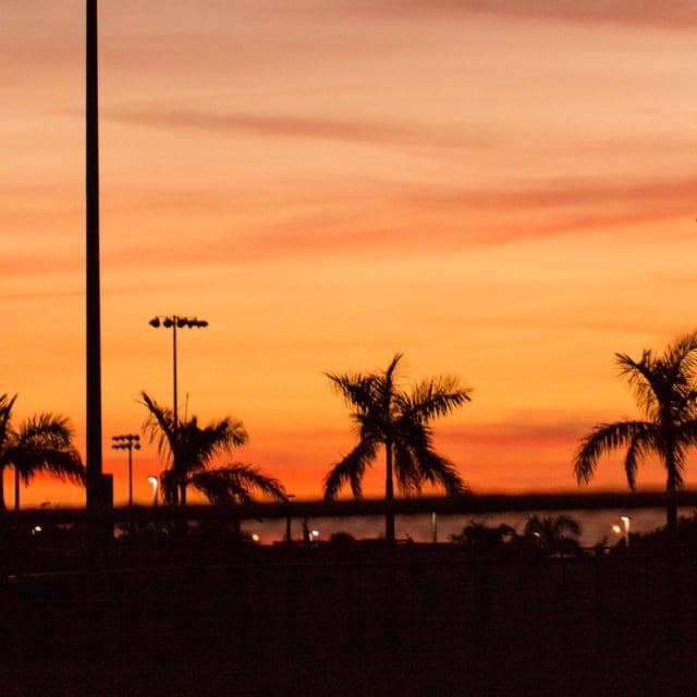 Sunset take at The Singer Oceanfront Resort