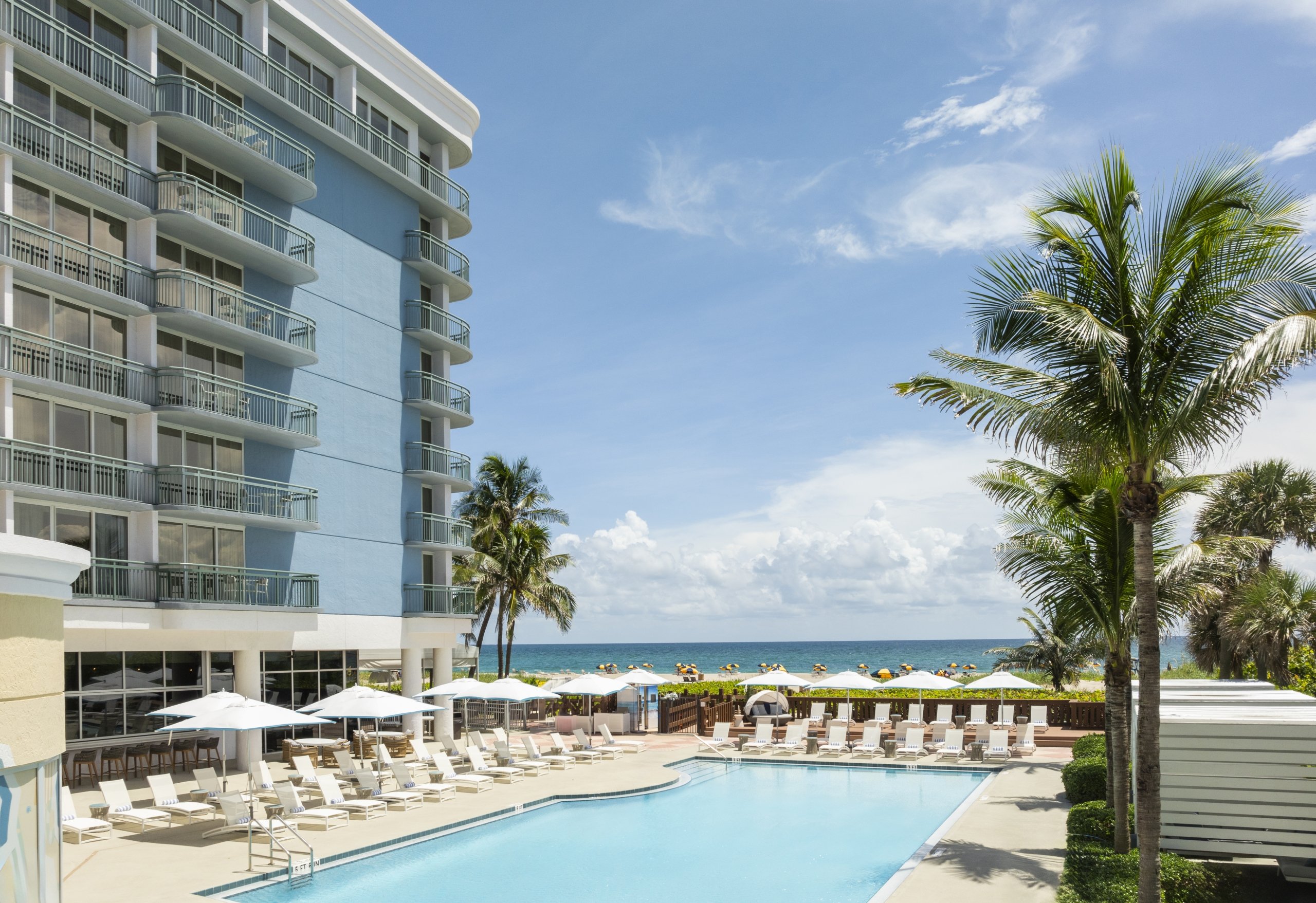resort pool oceanfront
